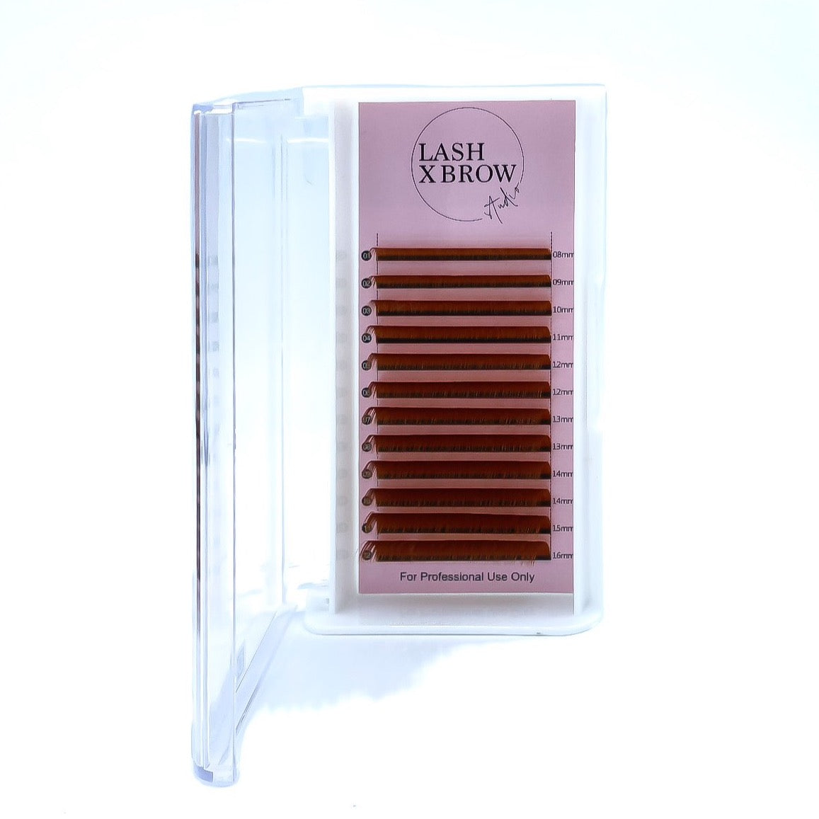 Light Brown Lash Extensions