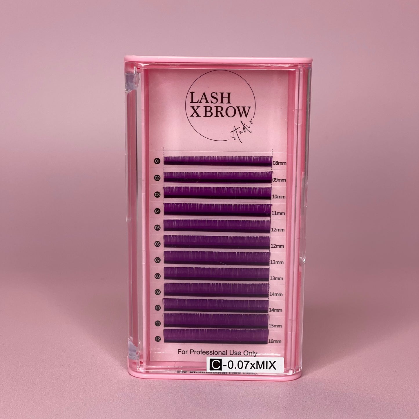 Purple Lash Extensions