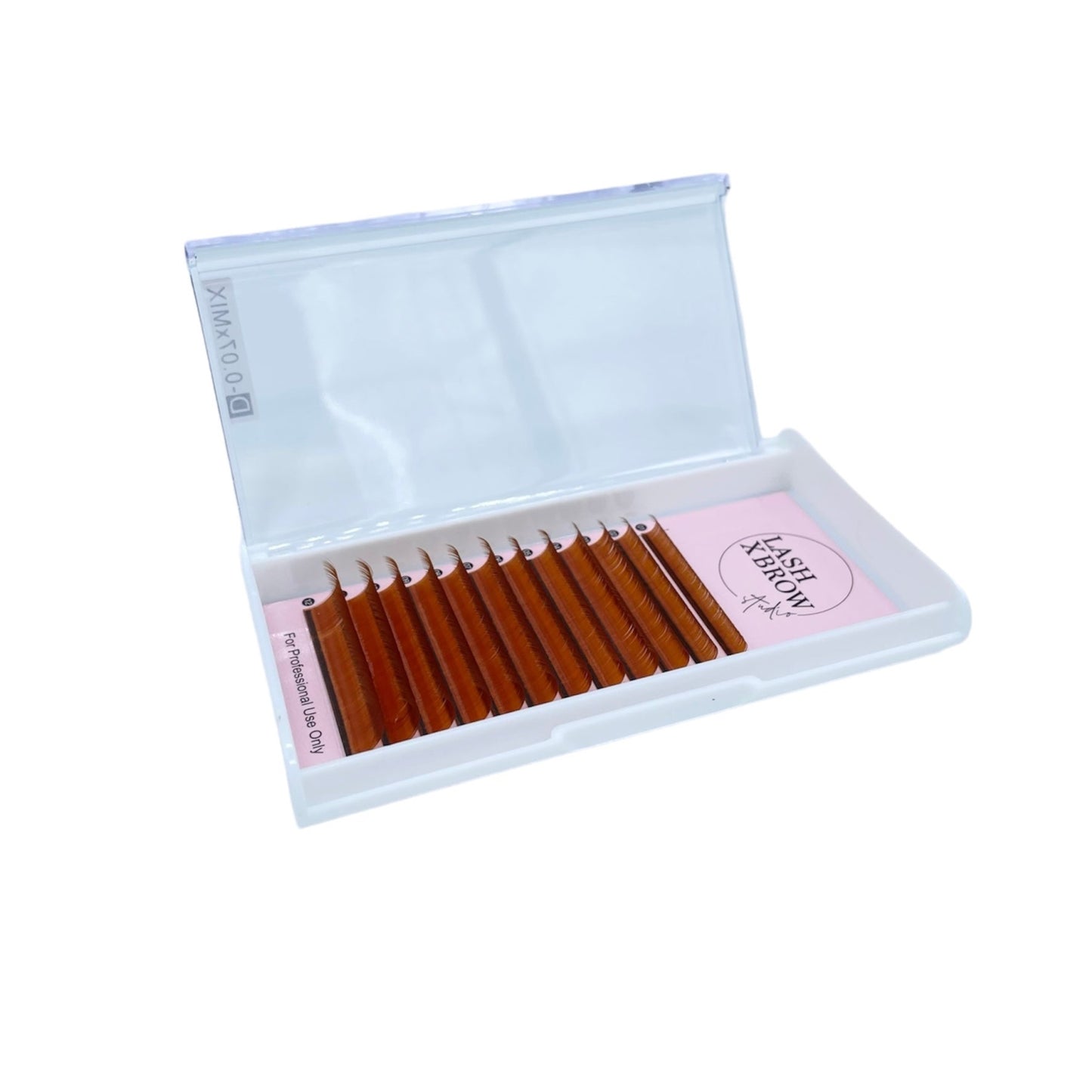 Light Brown Lash Extensions