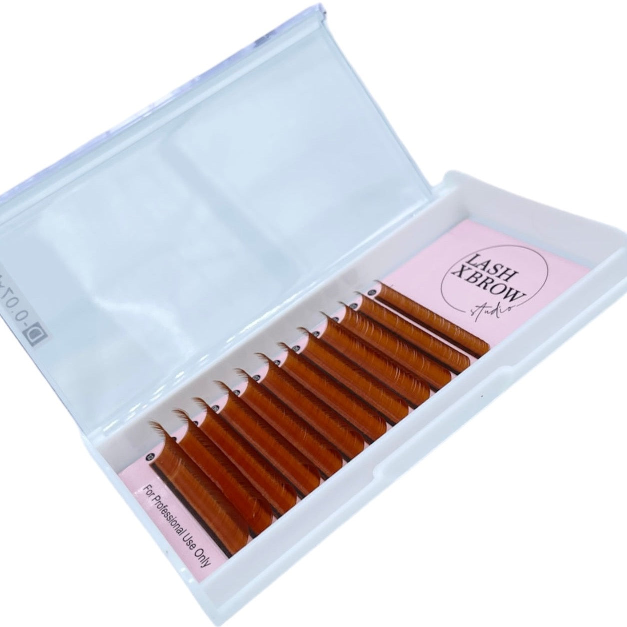 Light Brown Lash Extensions