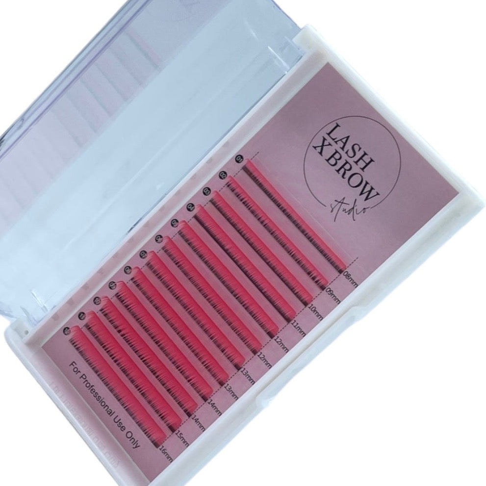 Light Pink Lash Extensions