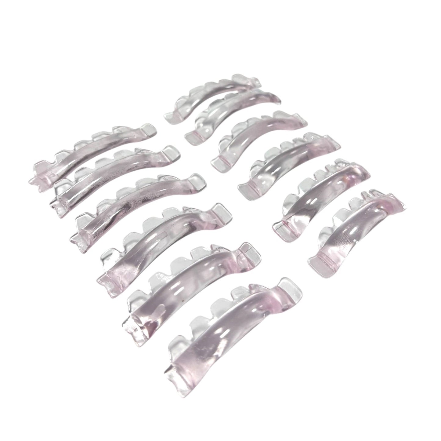 Glueless lash lift shields – reusable silicone pads in assorted sizes for professional lash lift treatments